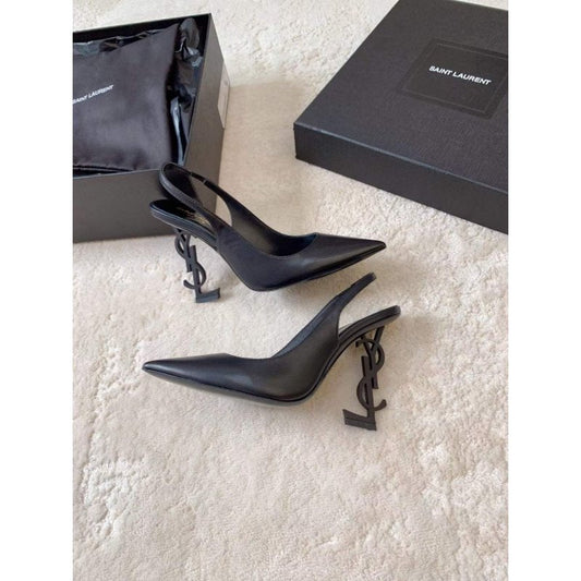 Saint Laurent High Heel Slingback Sandals SH010608