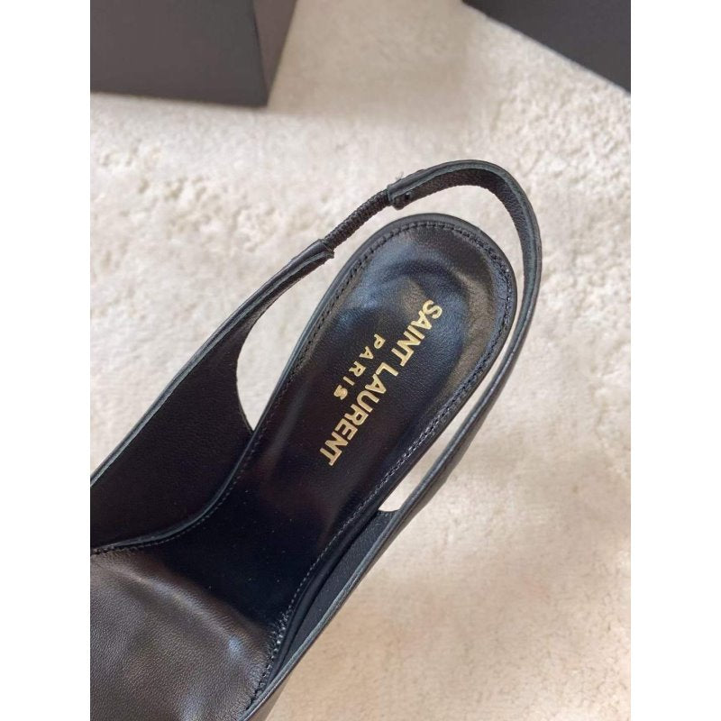 Saint Laurent High Heel Slingback Sandals SH010608