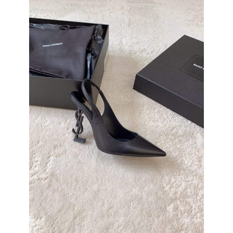 Saint Laurent High Heel Slingback Sandals SH010608