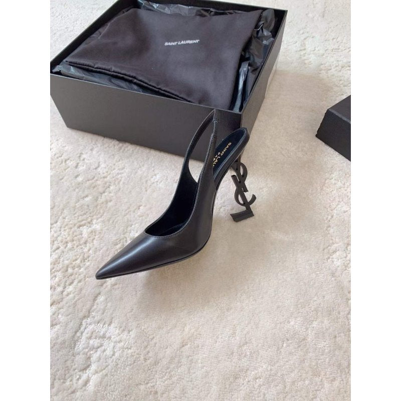Saint Laurent High Heel Slingback Sandals SH010608