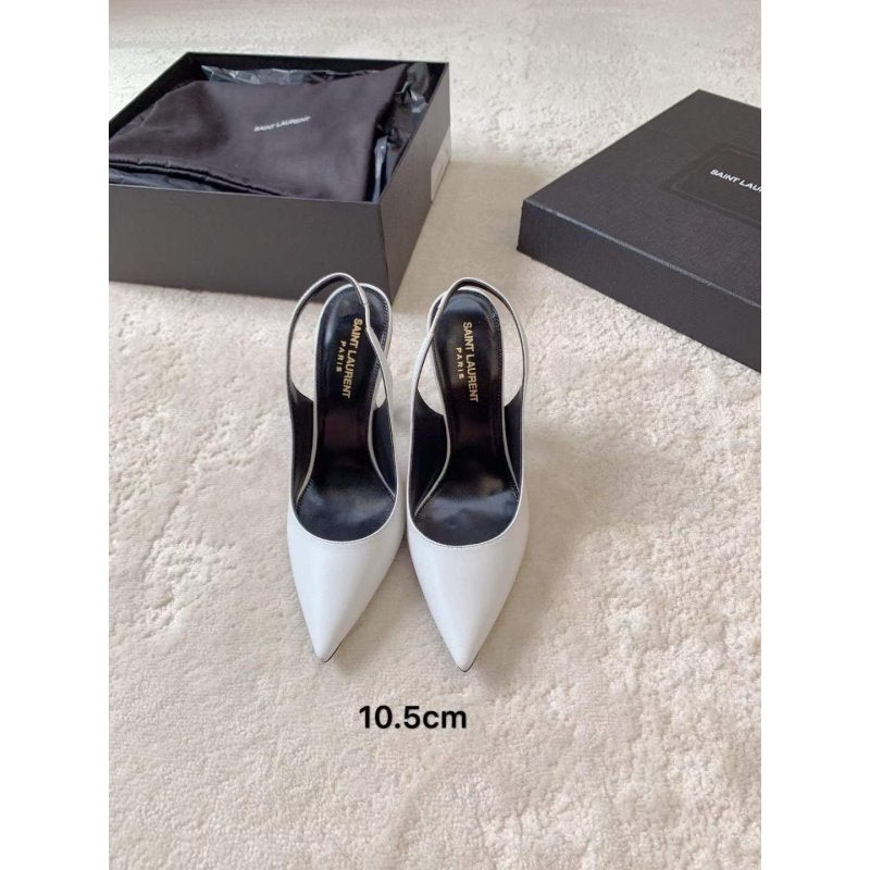 Saint Laurent High Heel Slingback Sandals SH010609