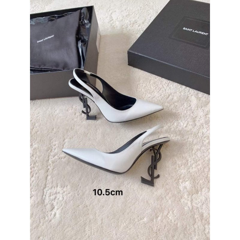 Saint Laurent High Heel Slingback Sandals SH010609