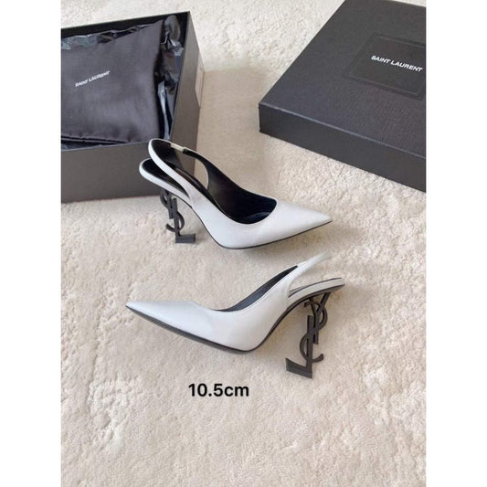 Saint Laurent High Heel Slingback Sandals SH010609