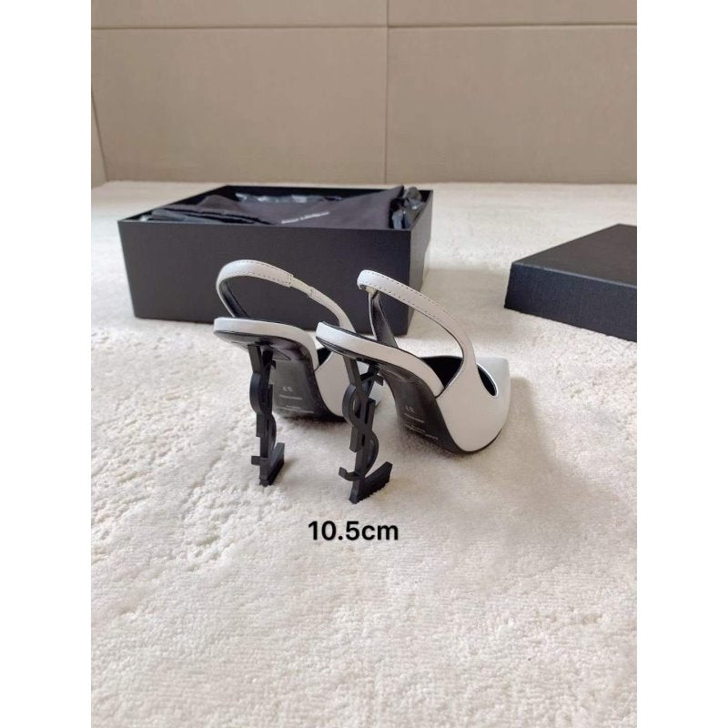 Saint Laurent High Heel Slingback Sandals SH010609