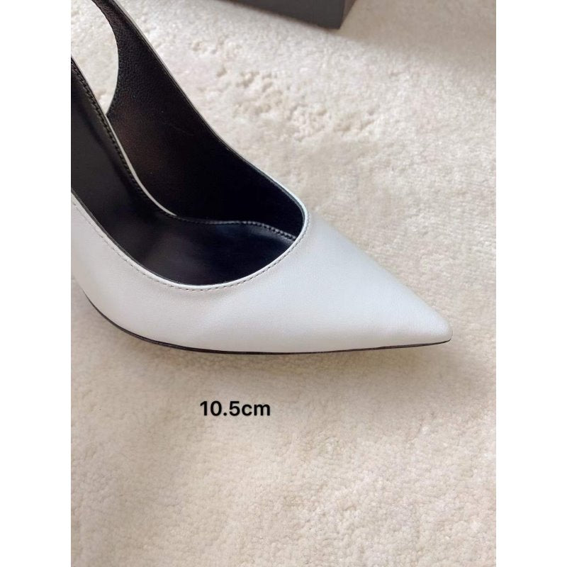 Saint Laurent High Heel Slingback Sandals SH010609