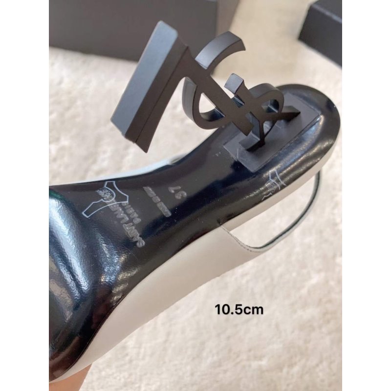 Saint Laurent High Heel Slingback Sandals SH010609