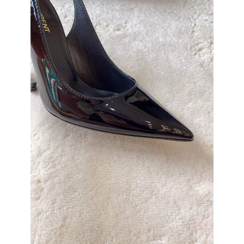 Saint Laurent High Heel Slingback Sandals SH010610