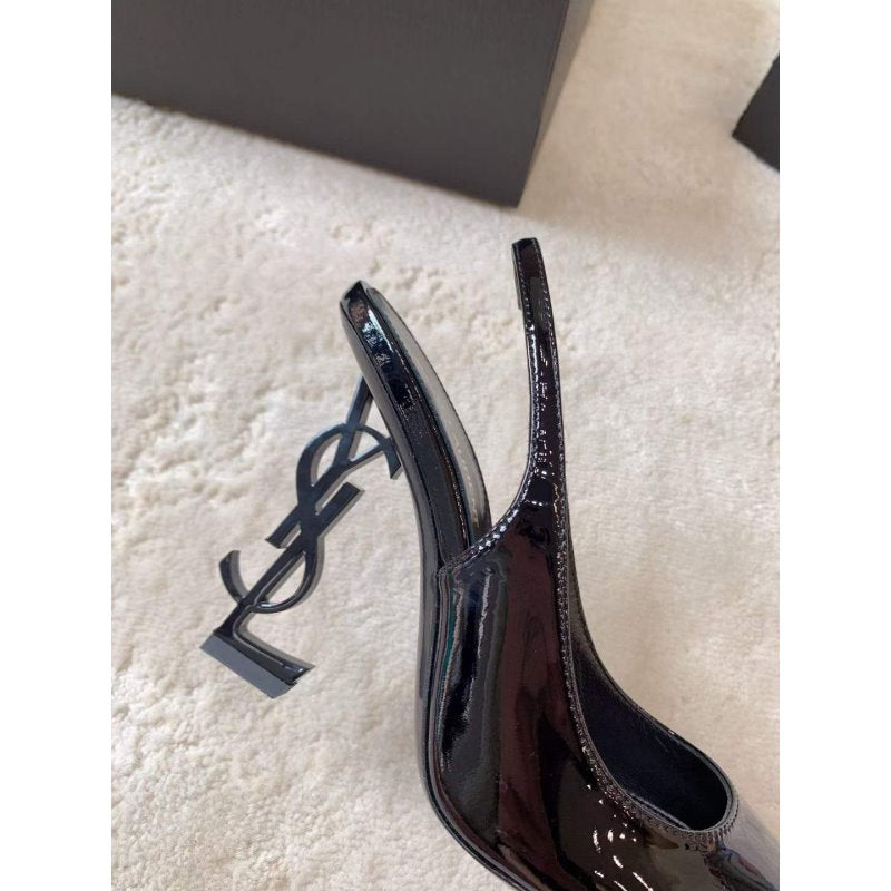 Saint Laurent High Heel Slingback Sandals SH010610
