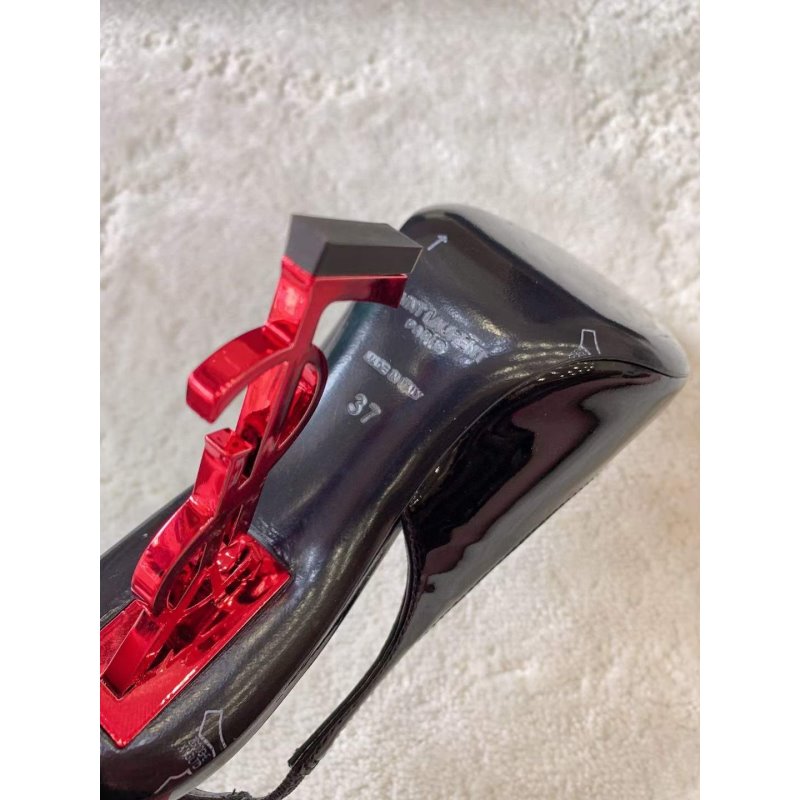 Saint Laurent High Heel Slingback Sandals SH010611