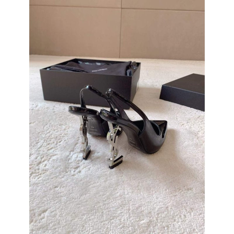 Saint Laurent High Heel Slingback Sandals SH010612