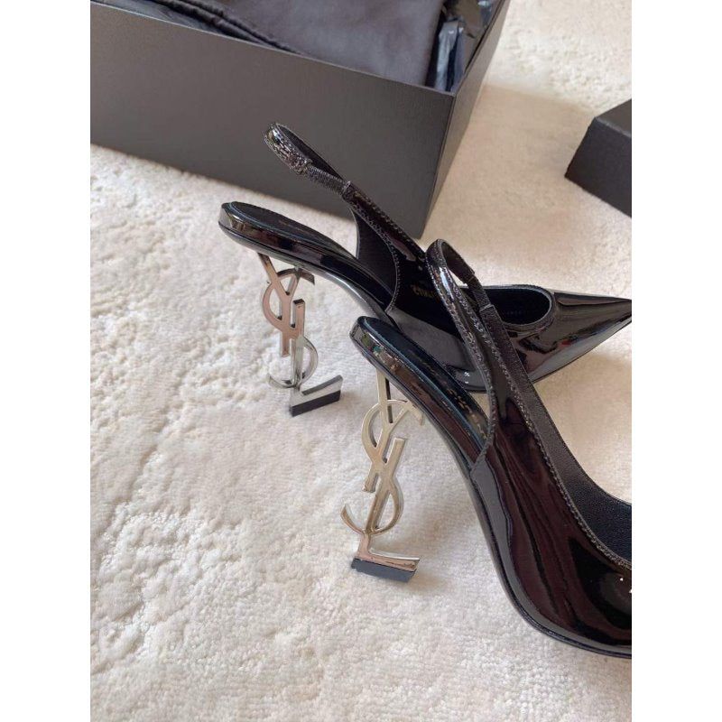 Saint Laurent High Heel Slingback Sandals SH010612