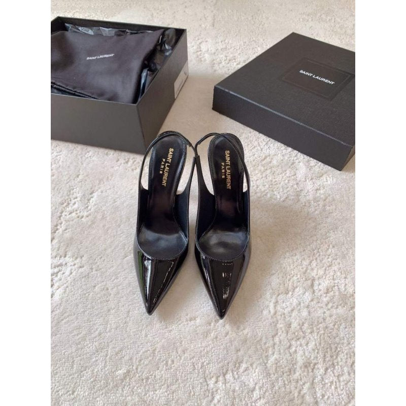 Saint Laurent High Heel Slingback Sandals SH010613