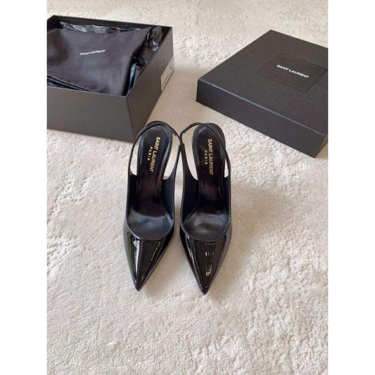 Saint Laurent High Heel Slingback Sandals SH010613