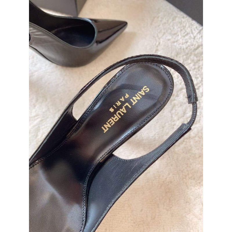 Saint Laurent High Heel Slingback Sandals SH010613