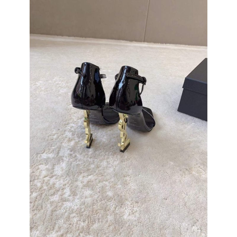 Saint Laurent High Heel Slingback Sandals SH010616