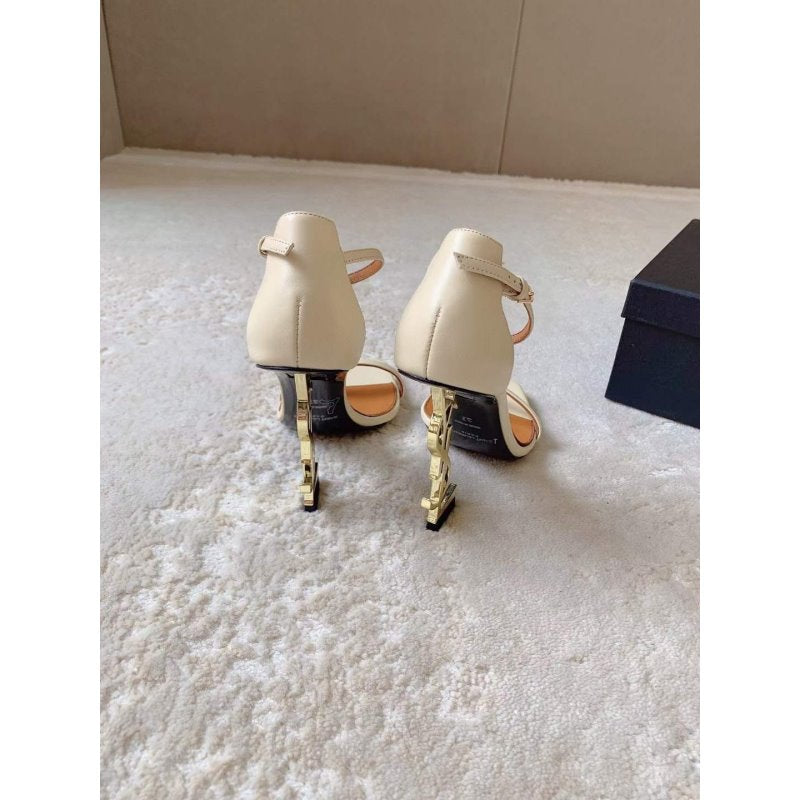 Saint Laurent High Heel Slingback Sandals SH010618