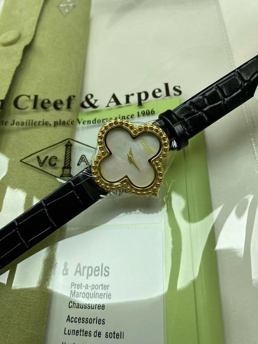 Van Cleef and Arpels Alhambra Four Leaf Wrist Watch WTJN25268