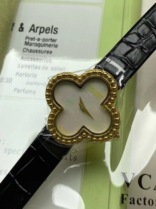 Van Cleef and Arpels Alhambra Four Leaf Wrist Watch WTJN25268