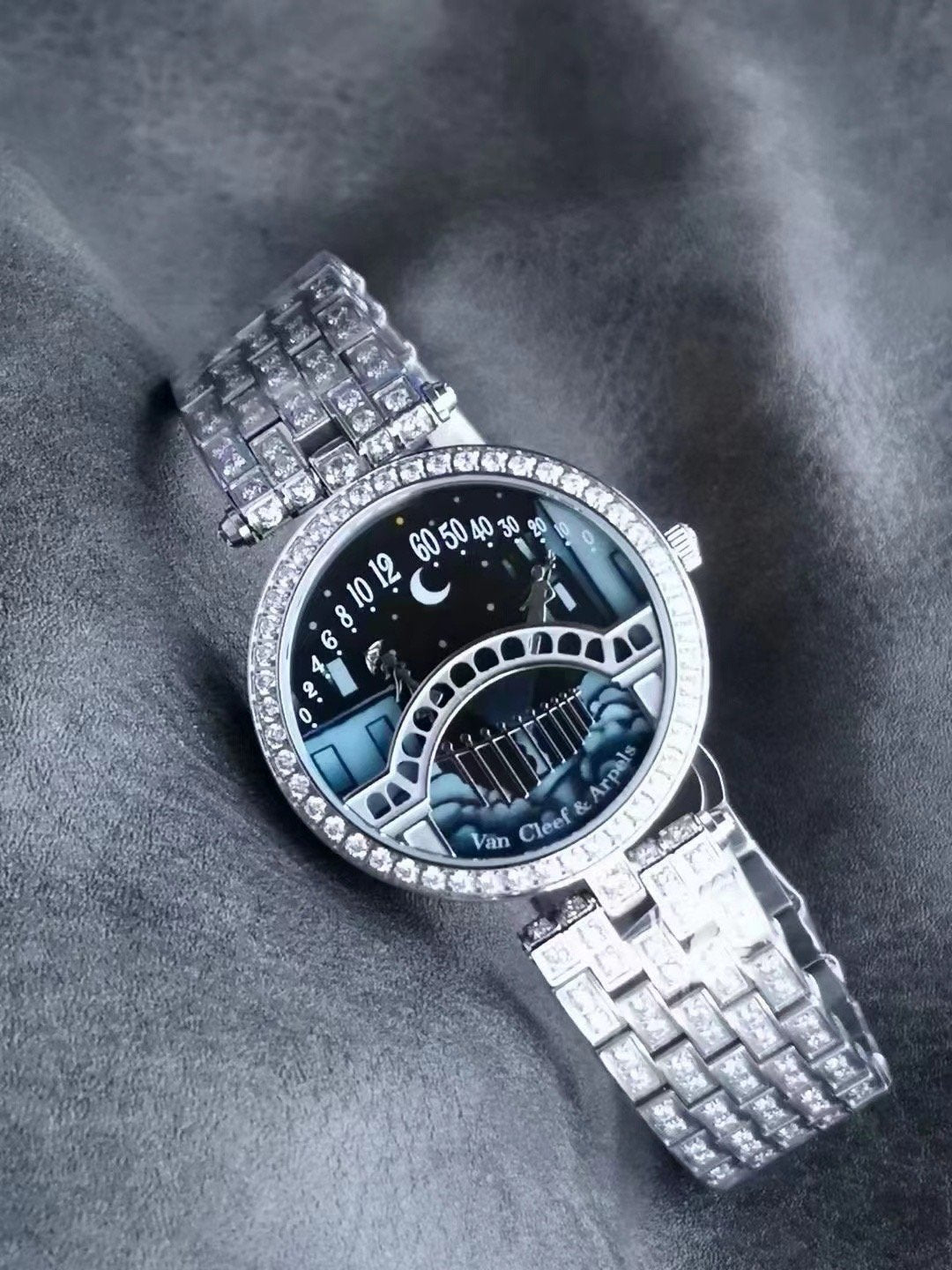 Van Cleef and Arpels Poetic Complexity Series Wrist Watch WTJN25275