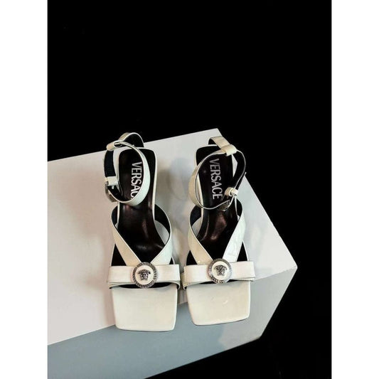 Versace Square Head Heel Sandals SH010656