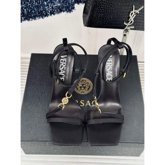 Versace Square Head High Heel Sandals SH010653