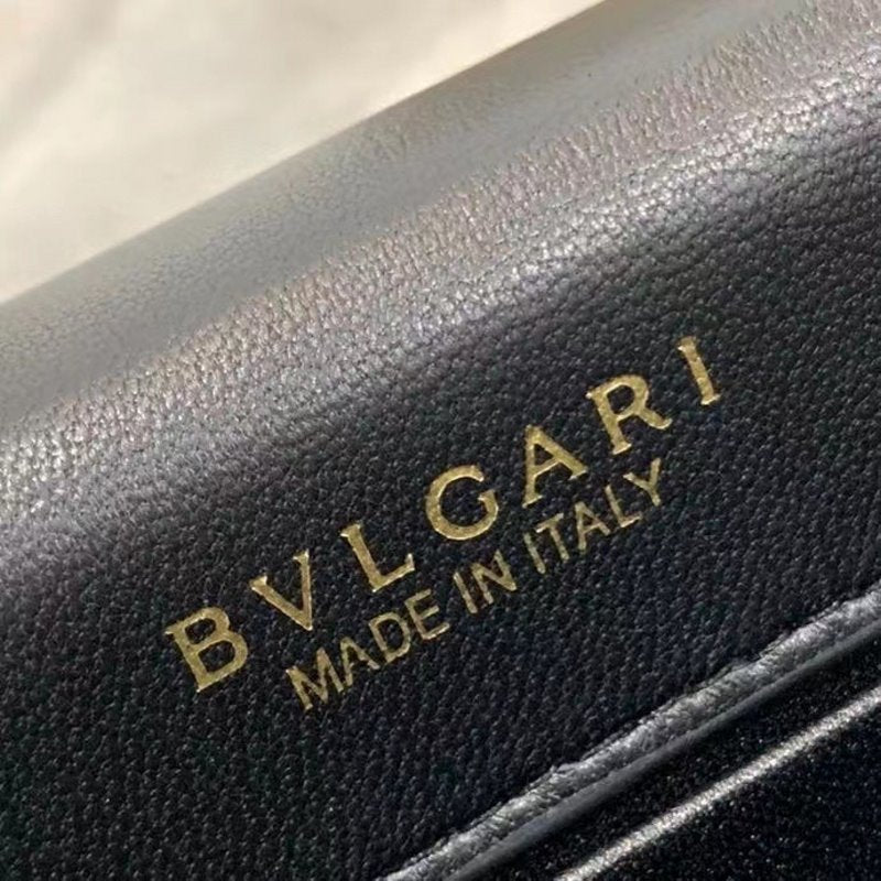 Bvlgari Black Serpenti Forever Shoulder Bag  BVGR00334