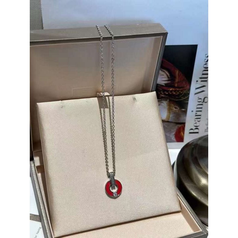 Bvlgari Moissanite Necklace JWL01226