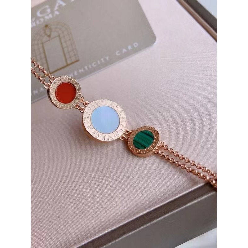 Bvlgari Three Round Necklace JWL00738