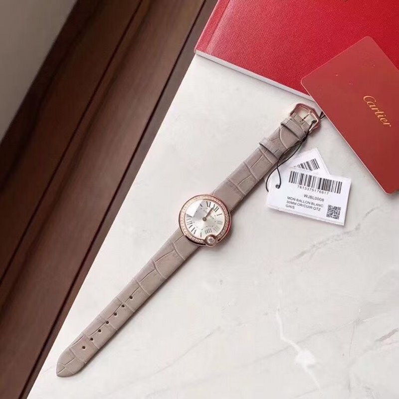 Cartier Ballon Blanc D Wrist Watch WAT01642