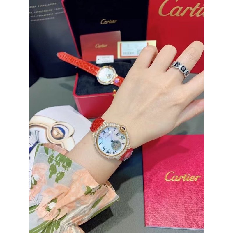 Cartier Day Date Series Wrist Watch WAT01475