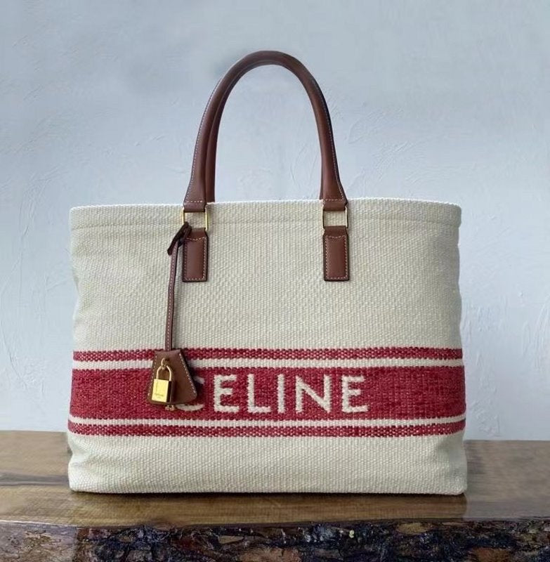 Celine Beige Cabas Tote Bag BCLN0254