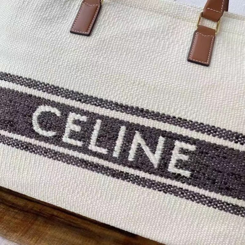 Celine Beige Cabas Tote Bag BCLN0257