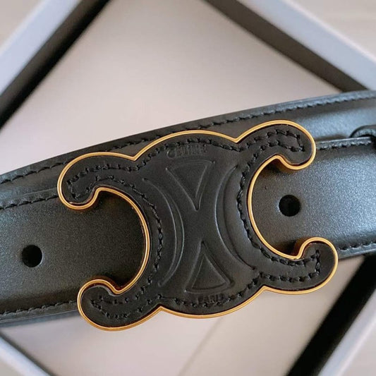 Celine Triomphe Cowhide Belt WB001138