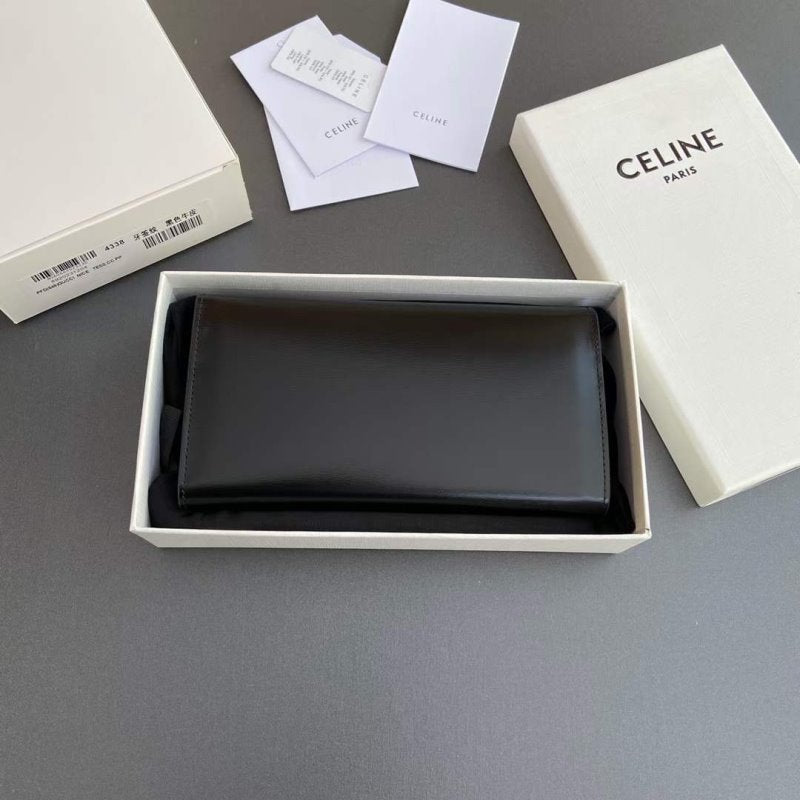 Celine Triomphe Leather Wallet WB001299