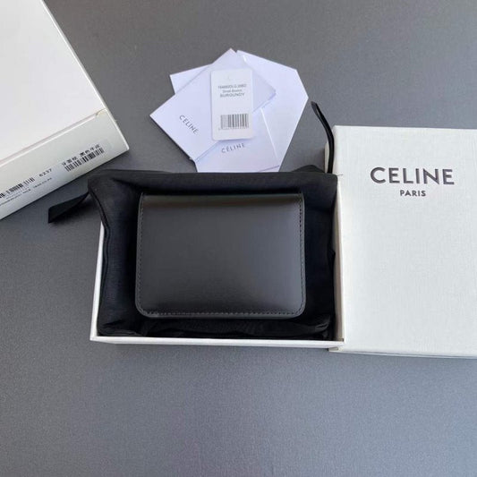 Celine Triomphe Leather Wallet WB001301