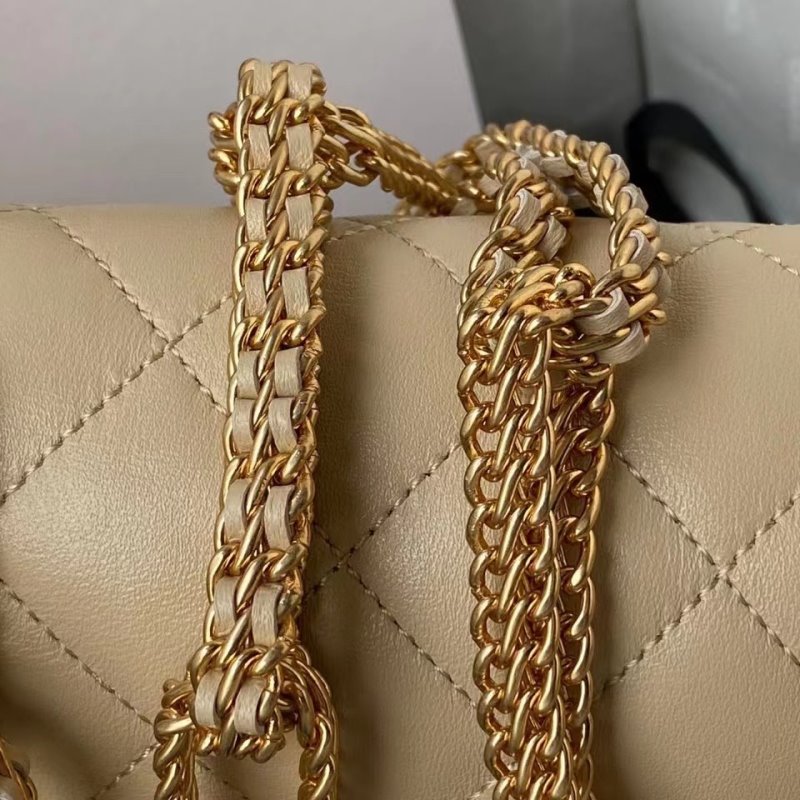 Chanel Beige Flap Bag BCH00773