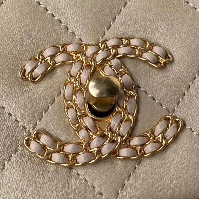 Chanel Beige Flap Bag BCH00773