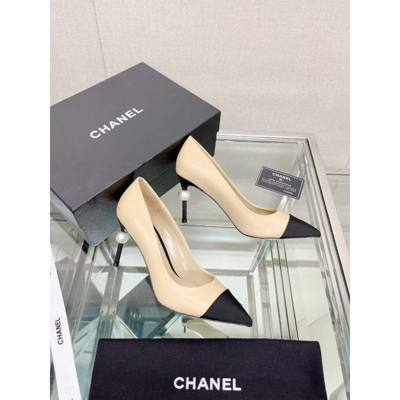 Chanel Coco Pointy Heeled Shoes SHS05468