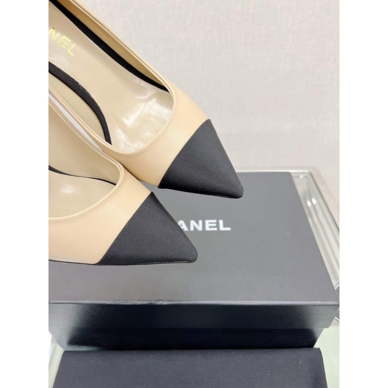 Chanel Coco Pointy Heeled Shoes SHS05468