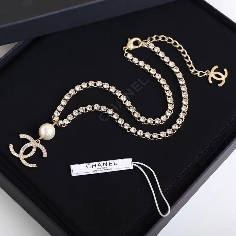 Chanel Crystal Necklace JWL00665