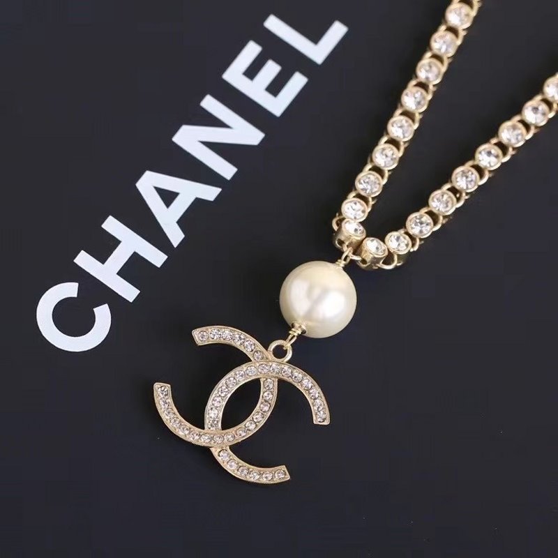 Chanel Crystal Necklace JWL00665