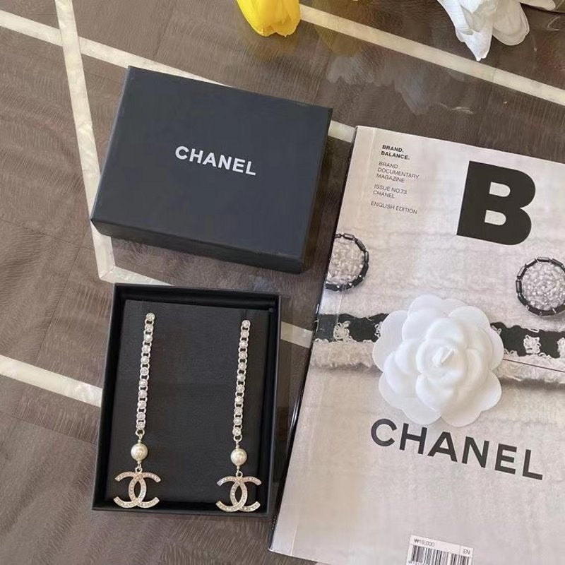 Chanel Diamond Earrings JWL00583