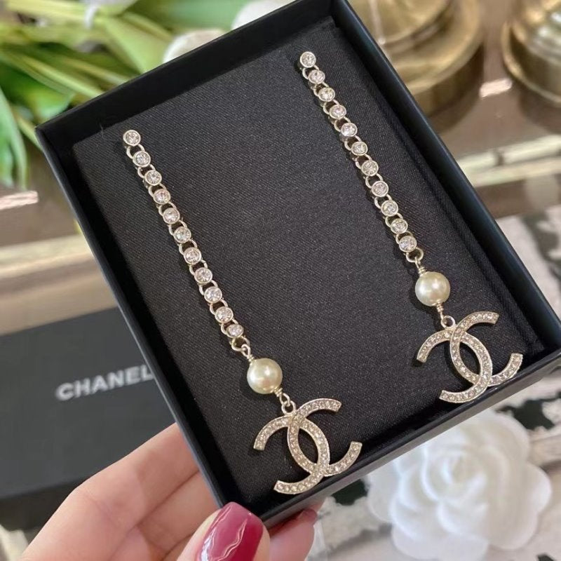 Chanel Diamond Earrings JWL00652