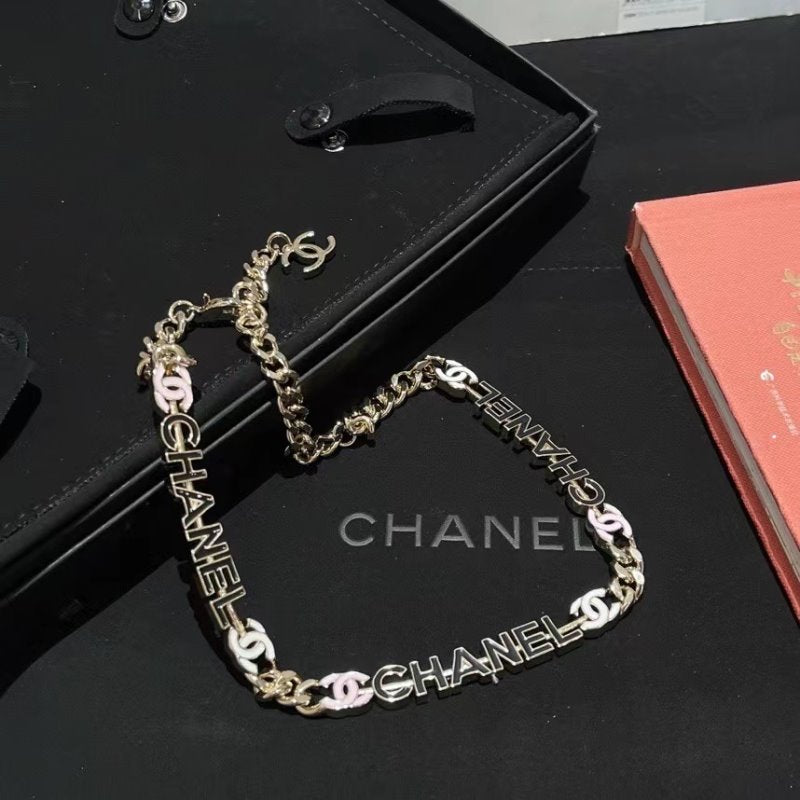 Chanel Enamel Letter Chain JWL00775