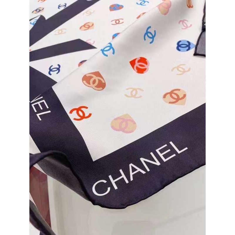 Chanel Twill Silk Square Scarf SS006010