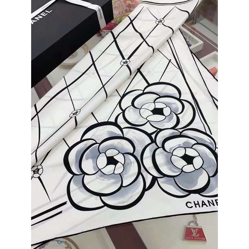 Chanel Twill Silk Square Scarf SS006031