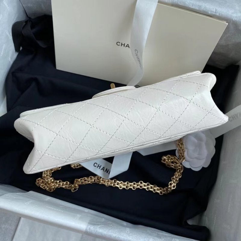 Chanel White Flap Bag BCH00763