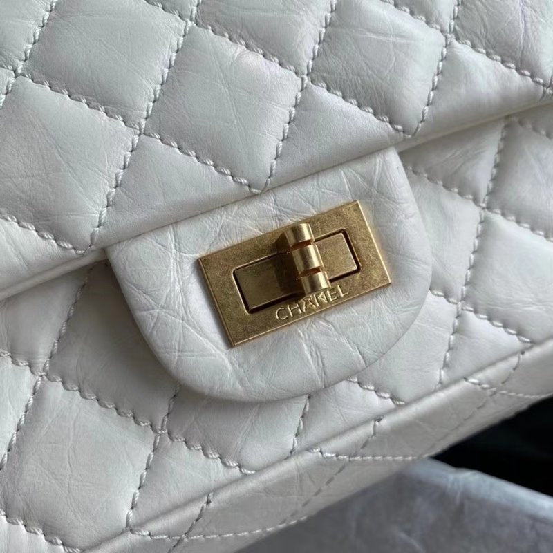 Chanel White Flap Bag BCH00763