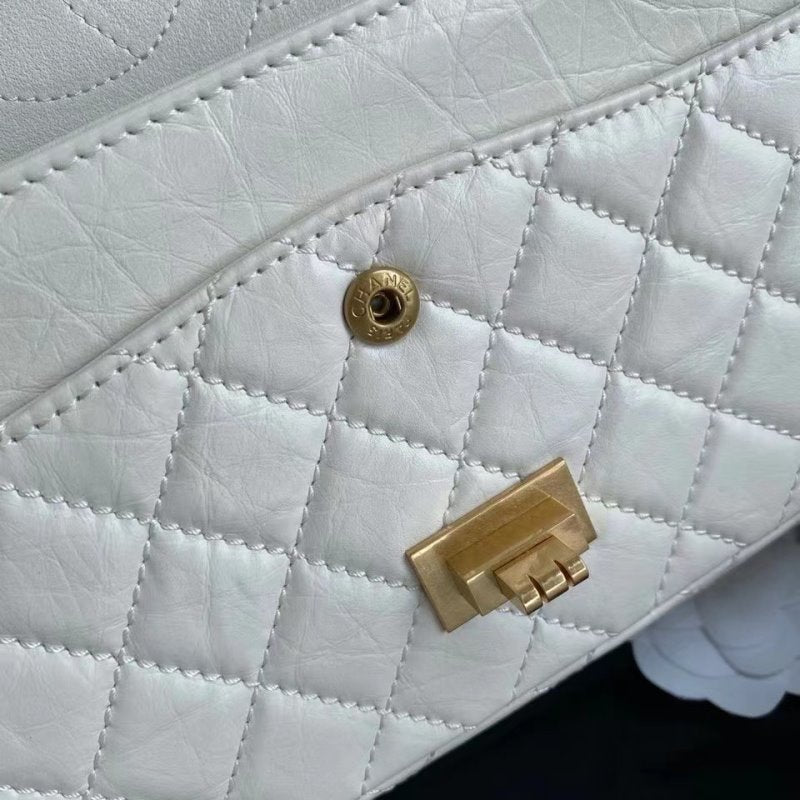 Chanel White Flap Bag BCH00763