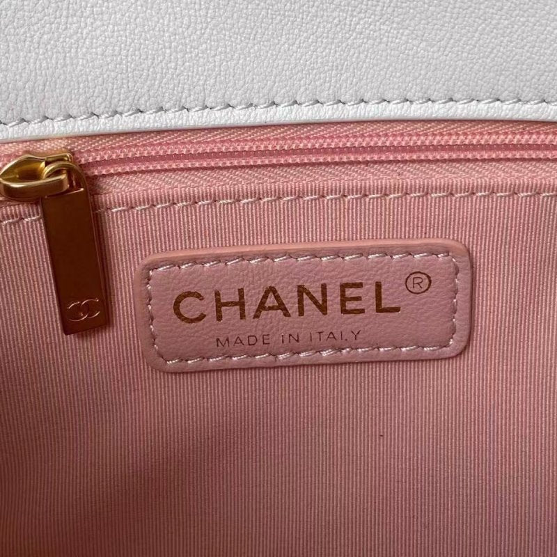 Chanel White Flap Bag BCH00775